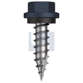 Hobsons - #14-10 x 25 Ironstone - Cl4 As3566 Type 17 Hex Head + Washer | Fs615-Is (Pack Of 500)